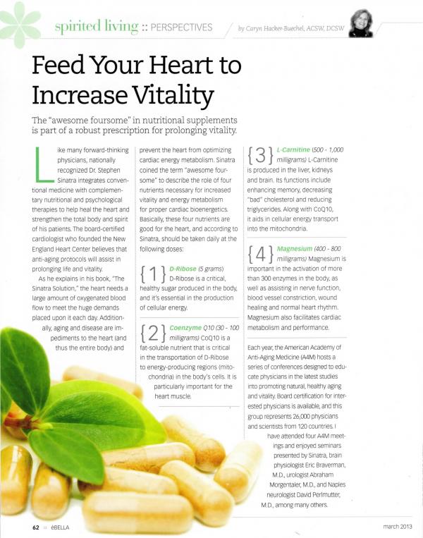 éBella - March 2013 - Feed Your Heart to Increase Vitality