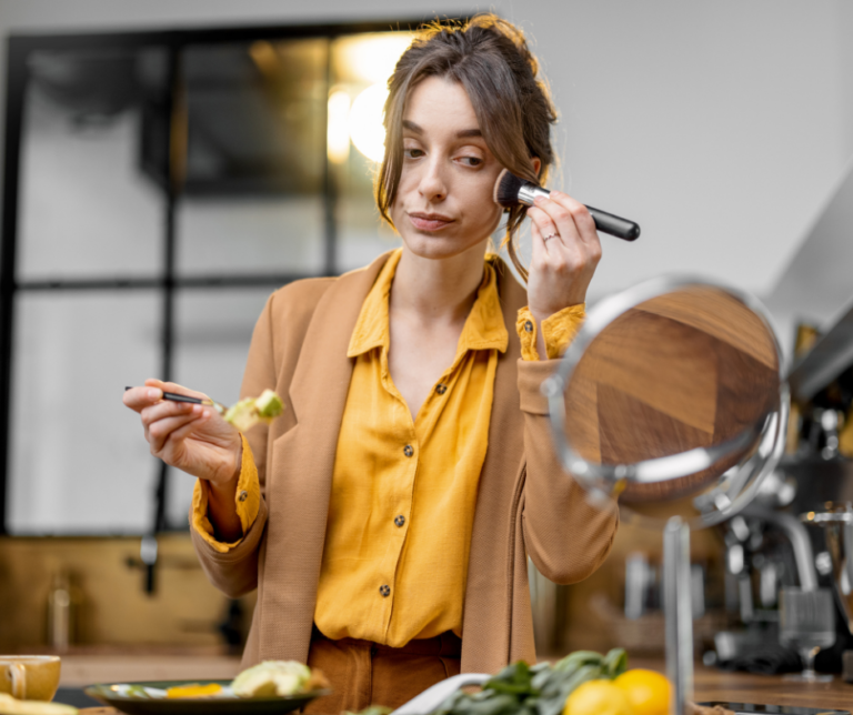 A Baby Boomer Copes with Morning Stress Millennial Style